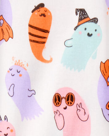 Kid 2-Piece "Ghouls Can Be Anything" Halloween 100% Snug Fit Cotton Pajamas, 