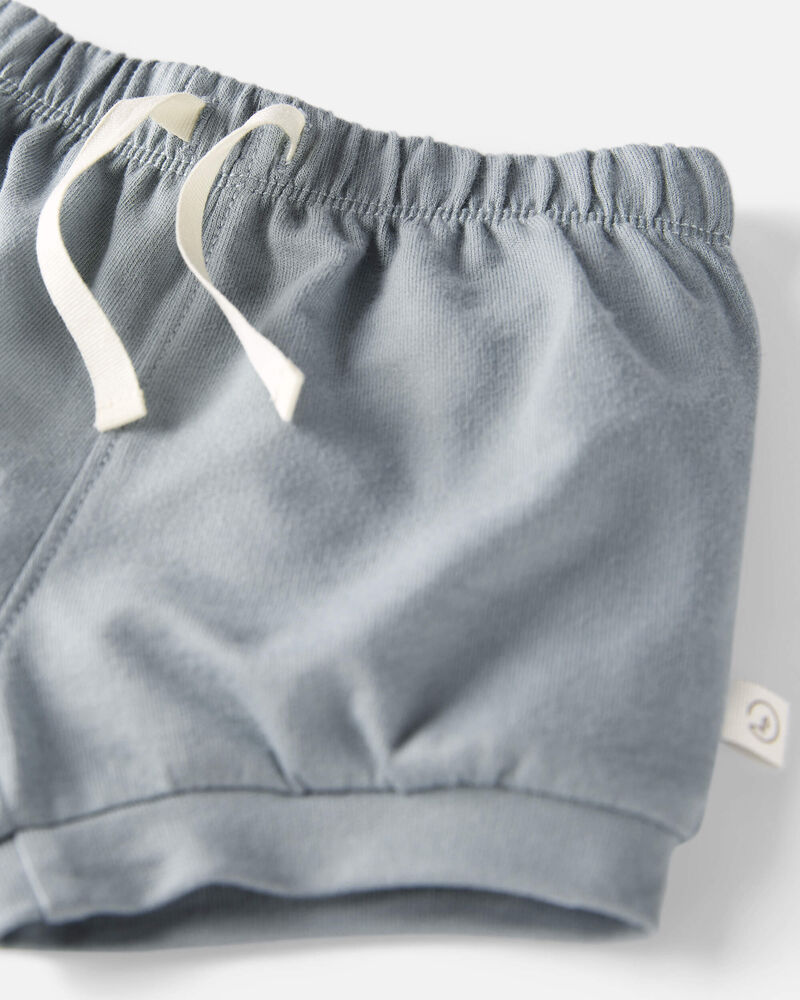 Baby 2-Pack Organic Cotton Shorts, image 2 of 3 slides