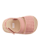 Baby Espadrille Sandal Baby Shoes, image 4 of 6 slides