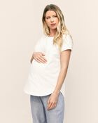 Adult Women's Maternity Loose-Fit Tee, image 1 of 11 slides