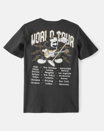 Kid Disney© Mickey Mouse Short-Sleeve Graphic Tee - Black, 