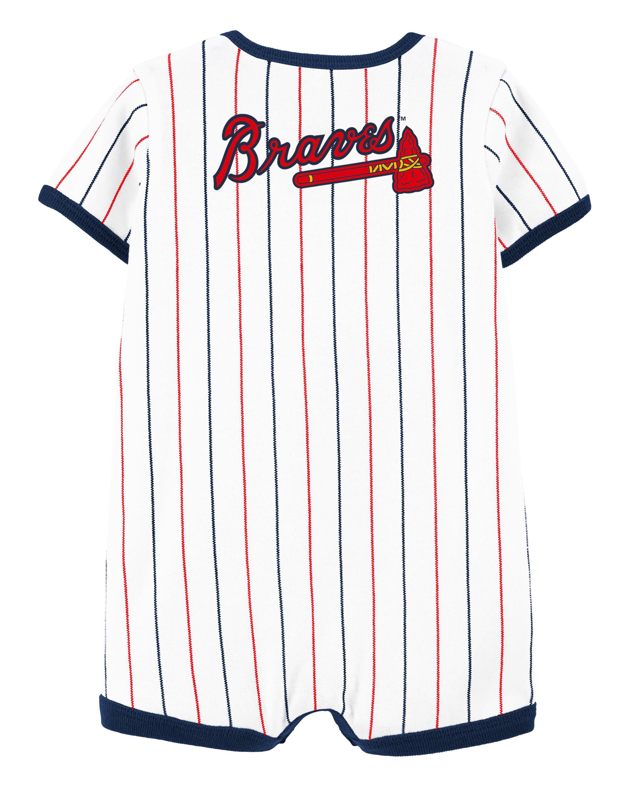Braves baby jersey top