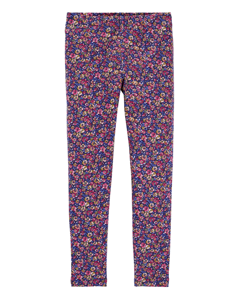 Kid Floral Leggings, image 1 of 5 slides