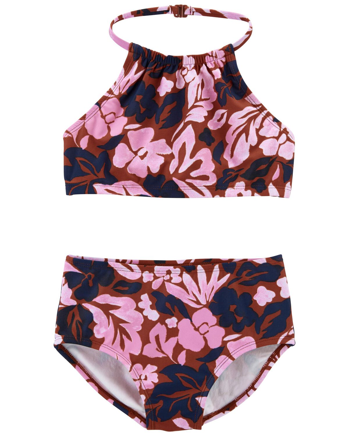 Pink Kid 2-Piece Floral Print Swimsuit | carters.com