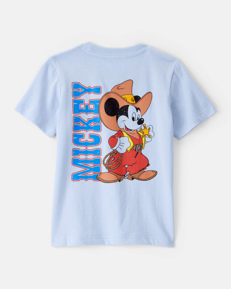 Toddler Disney© Mickey Mouse Short-Sleeve Graphic Tee - Blue, image 2 of 4 slides