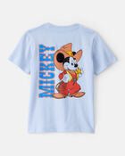 Toddler Disney© Mickey Mouse Short-Sleeve Graphic Tee - Blue, image 2 of 4 slides