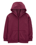 Kid 2-Piece Zip-Up Fleece Hoodie & Pants Set, image 4 of 8 slides