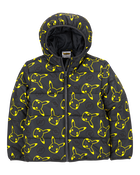 Kid Pikachu Pokémon Puffer Jacket - Black, image 1 of 3 slides