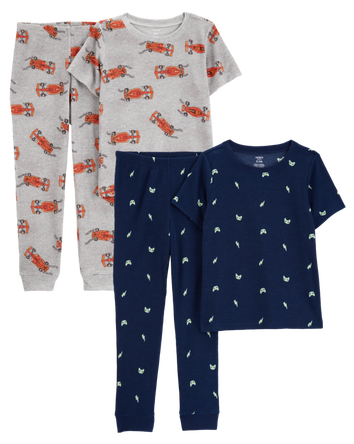Kid 4-Piece Thermal Pajamas, 