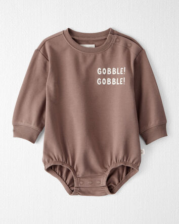 Baby Organic Cotton Gobble Gobble Bubble , 