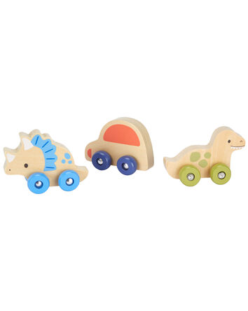 3-Pack Dinosaur Cars, 