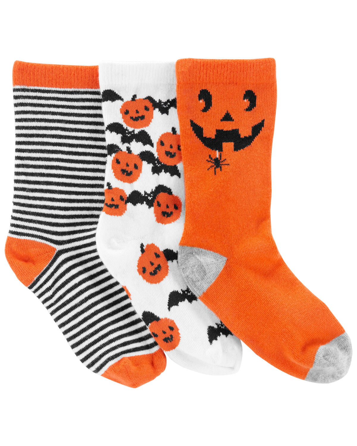 Multi Kid 3Pack Halloween Socks