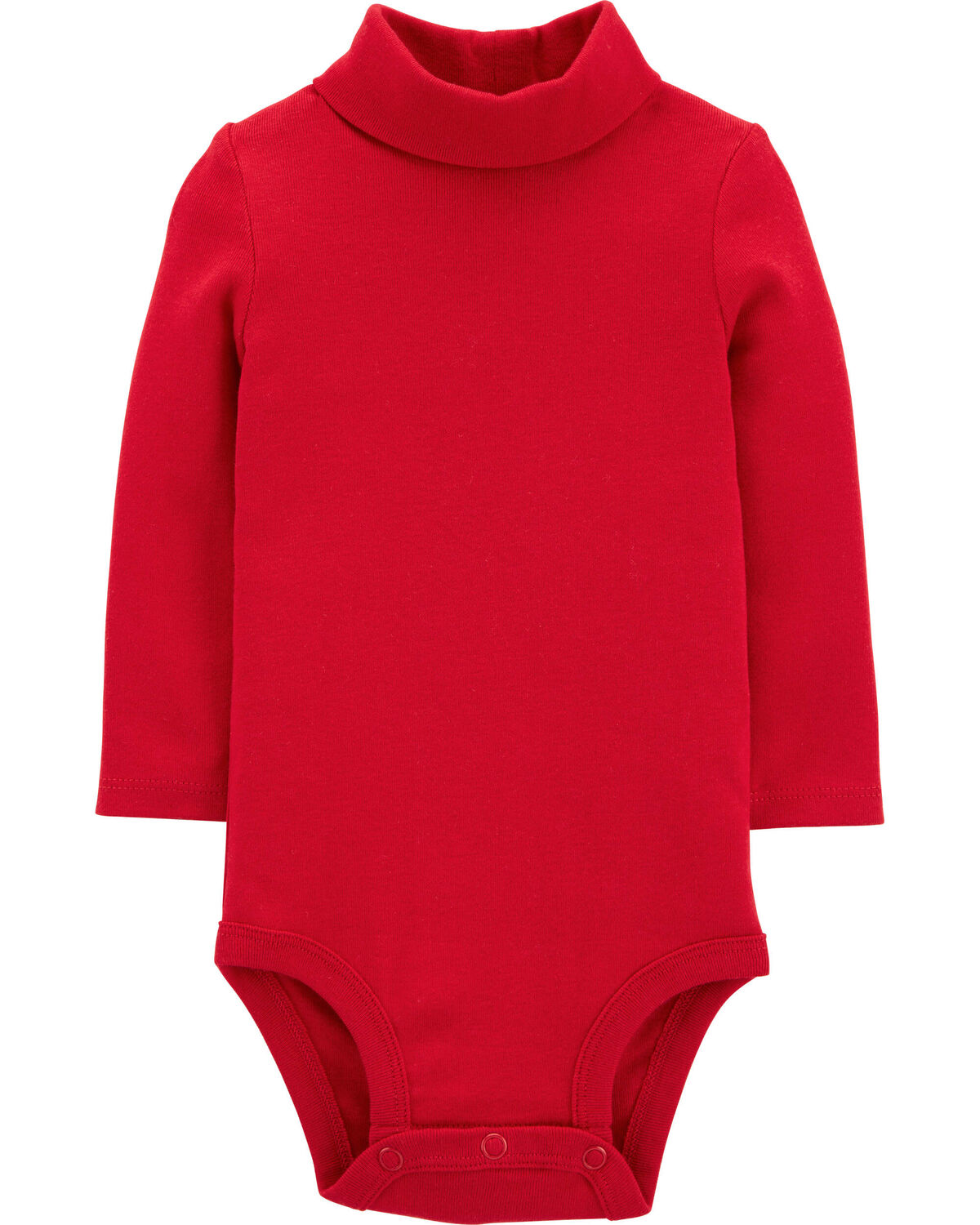 Red Baby Turtleneck Bodysuit