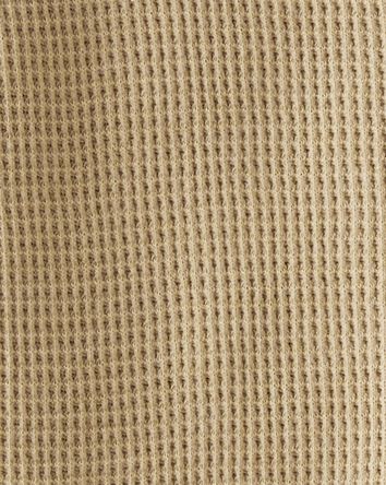 Baby Organic Cotton Waffle Knit Sleep & Play Pajamas, 