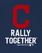 Baby MLB Cleveland Baseball Bodysuit, image 2 of 2 slides