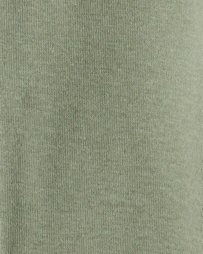 Baby Boy 2-Pack 100% Cotton Pull-On Pants - Green/Navy, image 3 of 5 slides