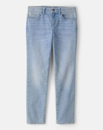 Kid Light Blue Wash Super Skinny-Leg Jeans, 