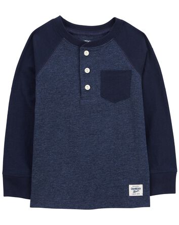 Baby Pocket Henley, 