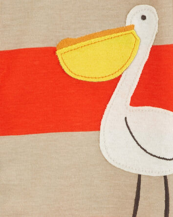 Baby 1-Piece Pelican 100% Snug Fit Cotton Footless Pajamas, 