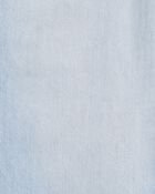 Toddler Pull-On Knit Denim Pant - Light Blue Wash, image 3 of 5 slides