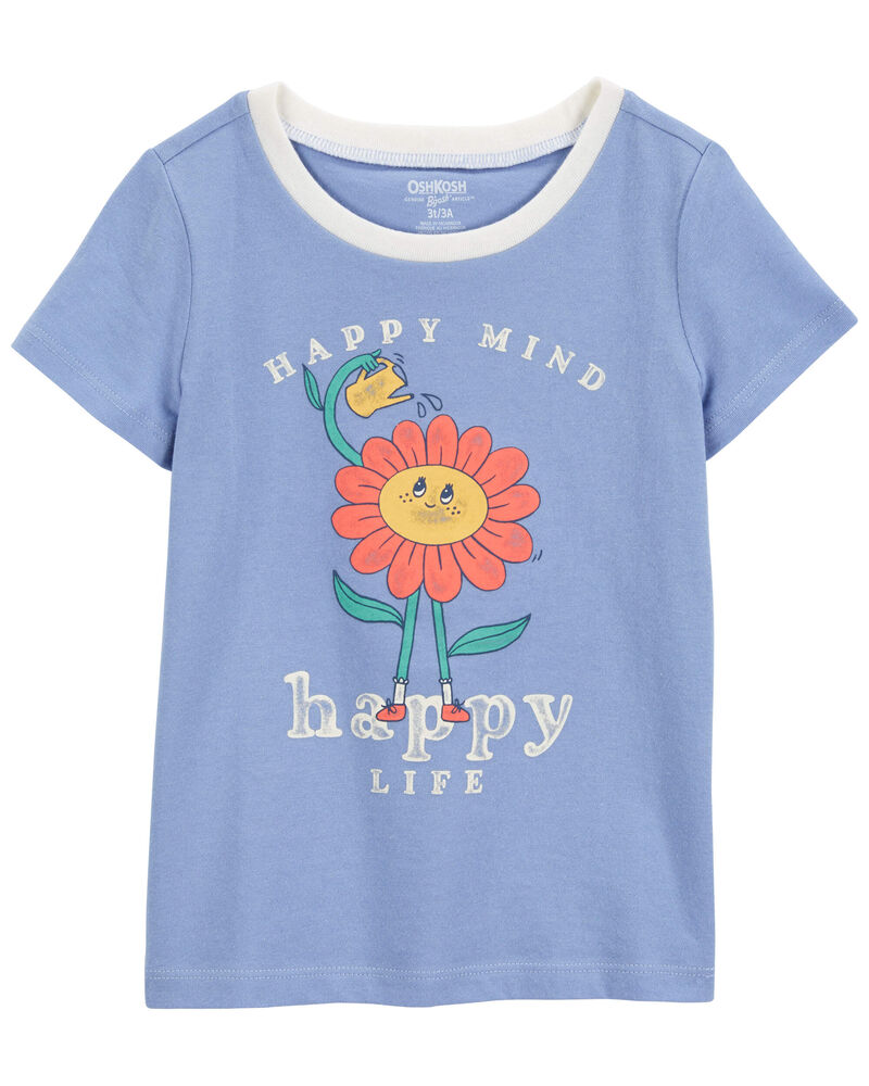 Toddler Happy Mind Graphic Tee, image 1 of 3 slides