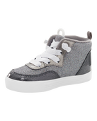 Toddler Glitter High-Top Sneakers, image 6 of 7 slides