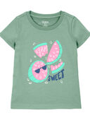 Green - Toddler Watermelon Graphic Tee