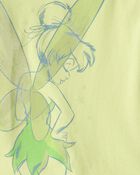 Toddler Tinker Bell Glitter Short-Sleeve Graphic Tee - Green, image 2 of 2 slides