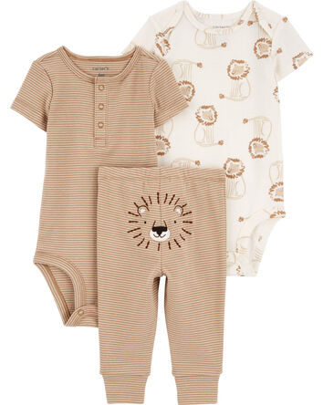 Baby 3-Piece Bear Little Outfit Set, 
