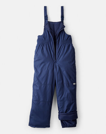 Kid Overall Snow Bibs - Navy, 