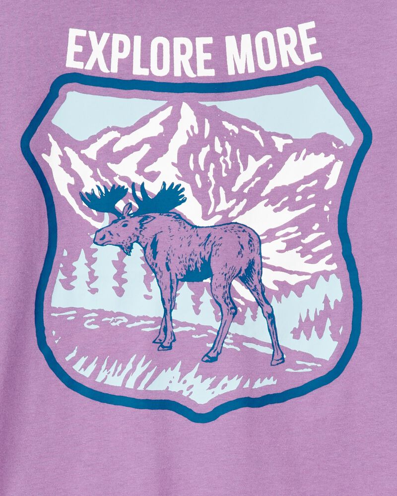 Kid Explore More Jersey Graphic Tee, image 2 of 3 slides