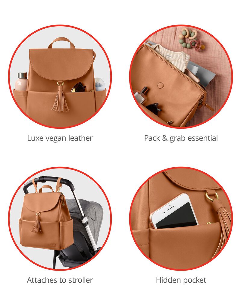 Greenwich Vari Diaper Backpack - Toffee, image 3 of 14 slides