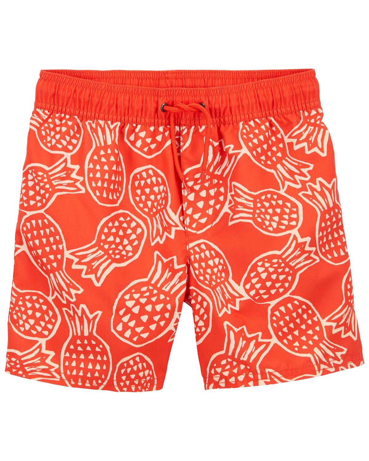 Orange Kid Pineapple Swim Trunks | carters.com