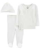 Baby 3-Piece PurelySoft Side-Snap Set, image 1 of 4 slides