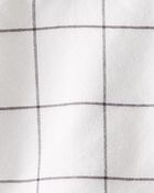 Baby Organic Cotton Plaid Flannel Henley Shirt, image 3 of 4 slides