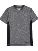 Grey Heather - Toddler Active Sporty Tee