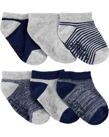 Toddler 6-Pack No-Show Socks, 