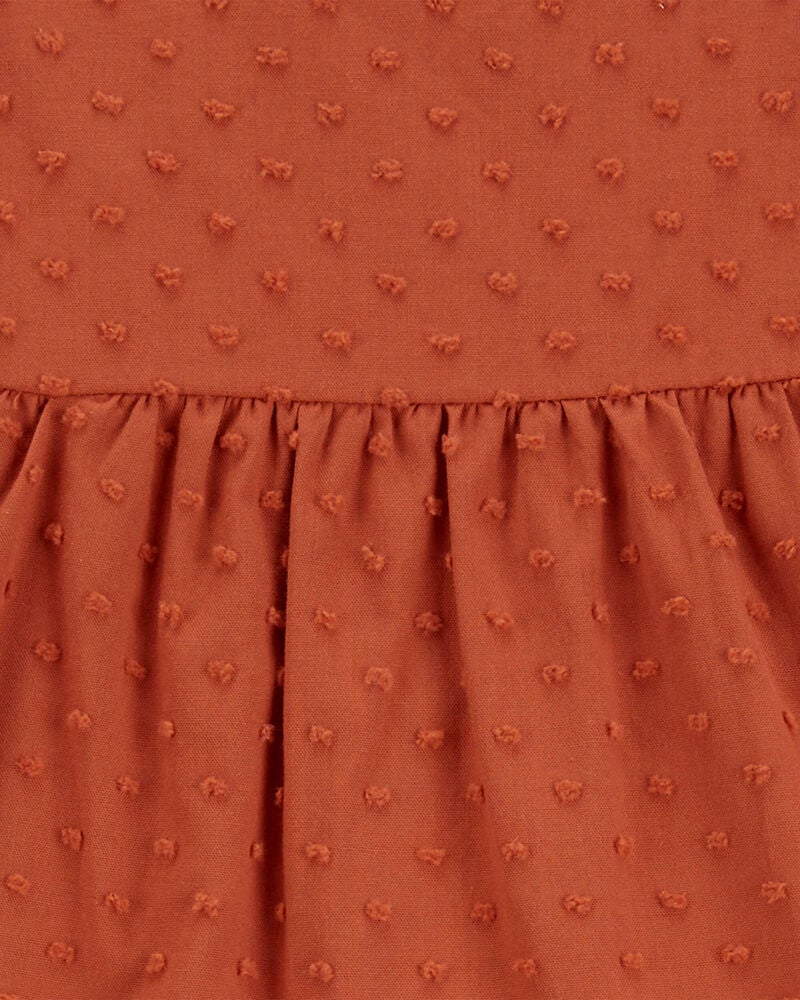 Baby Cotton Flutter Dress, image 4 of 5 slides