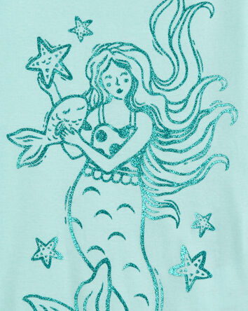 Baby 4-Piece Mermaid Pajamas Set