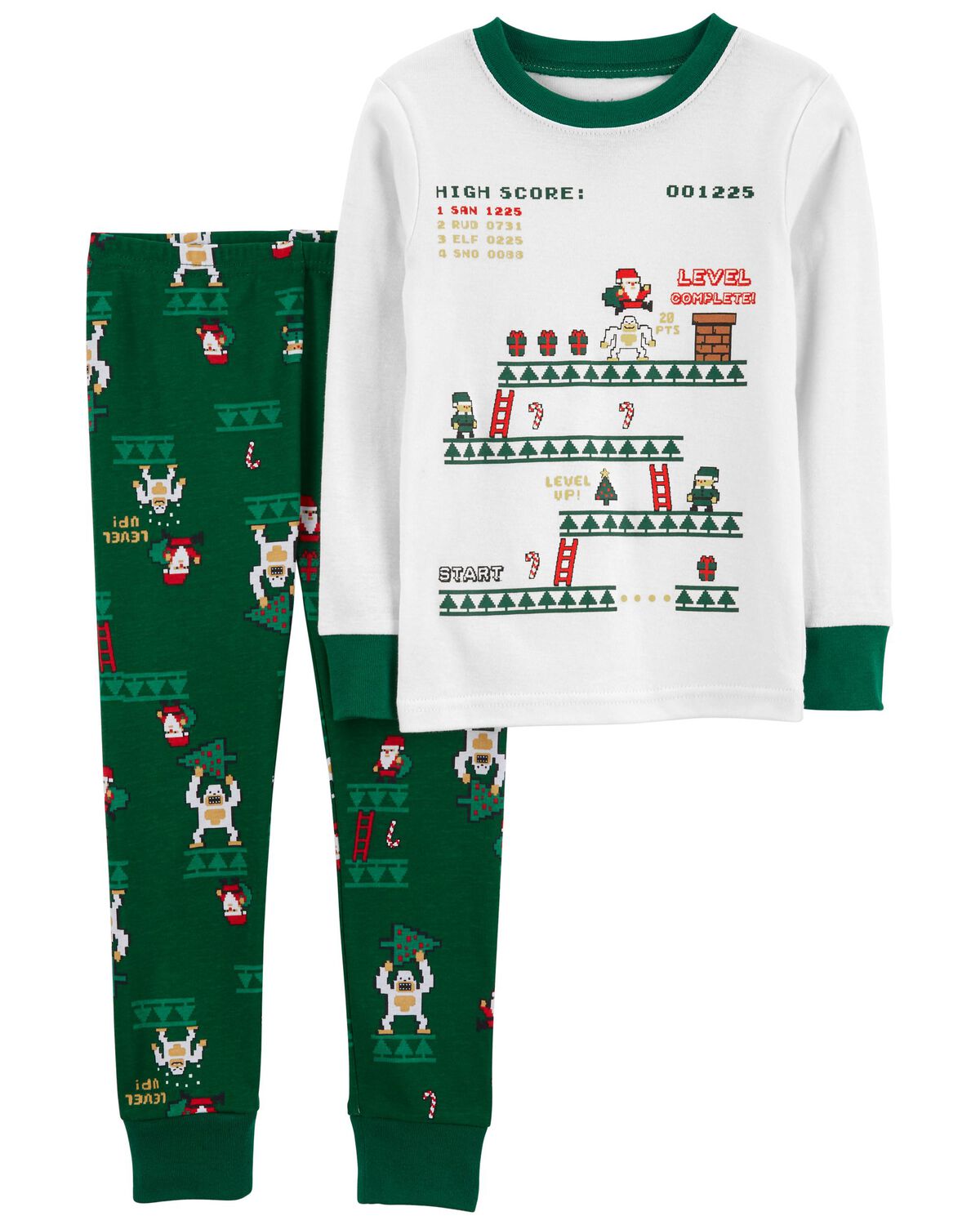 Baby 2-Piece Christmas 100% Snug Fit Cotton Pajamas