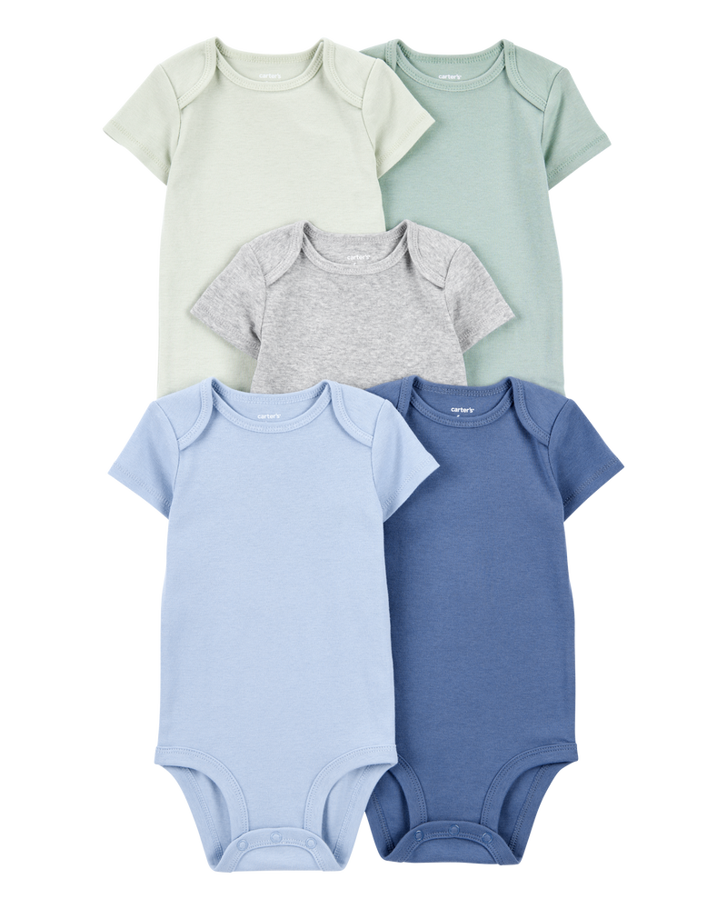 Baby 10-Pack Short-Sleeve Bodysuits, image 2 of 12 slides