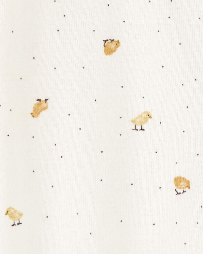 Baby 2-Pack 2-Way Zip Cotton Sleep & Play Pajamas, image 3 of 6 slides