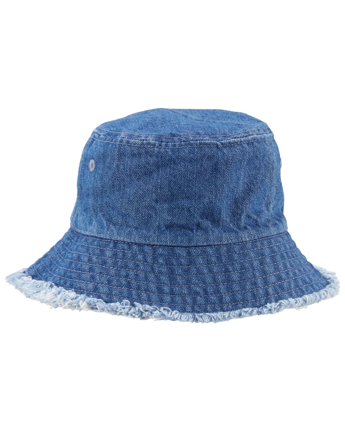 Blue Kid Denim Bucket Hat