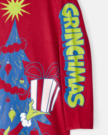 Boys Dr. Seuss™ The Grinch Long-Sleeve Graphic Tee - Red, 