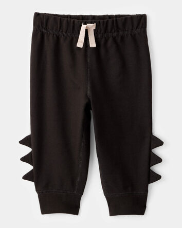 Baby Boy 2-Piece Dinosaur Long-Sleeve Bodysuit Pant Set - Brown, 