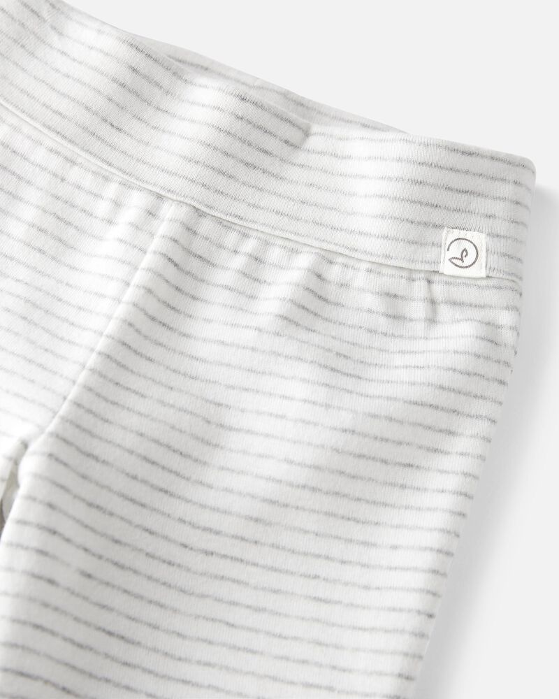 Baby 2-Pack Organic Cotton Grow-With-Me  Joggers, image 2 of 5 slides