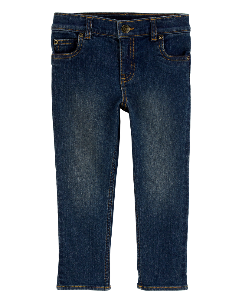 Toddler Straight Leg Denim Jeans, image 1 of 5 slides