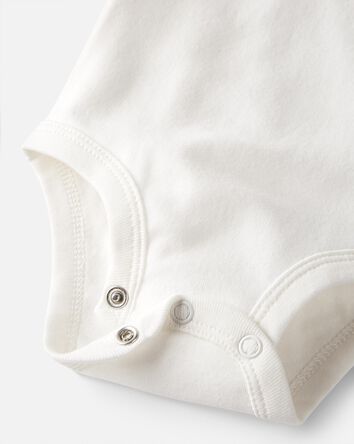 Baby 3-Pack Organic Cotton Bodysuits, 