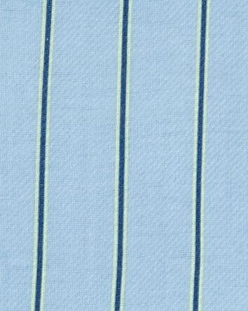 Toddler Striped Loose Fit 2-Piece Pajamas - Blue, 