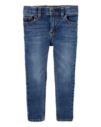 Baby Medium Wash Skinny-Leg Jeans, 